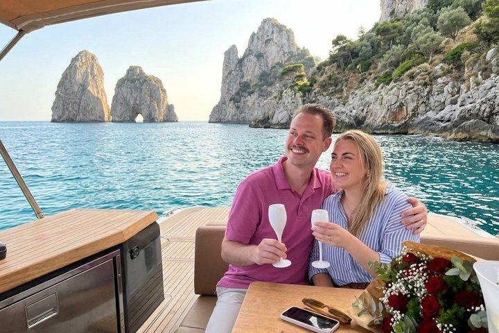 Capri in a Day All Inclusive Premium Boat Tour + City Visit