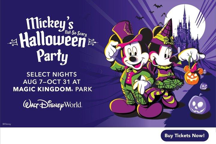 Mickey's Not So Scary Halloween Party at Magic Kingdom in Orlando