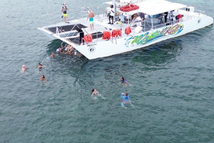 Mystic Lagoon Sunset Cruise with Dinner and Lagoon Swim
