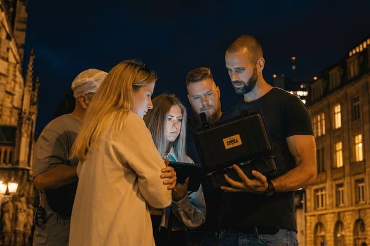 Crime Hunt at Night in Berlin