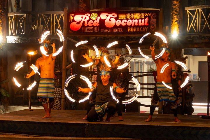 Fire Dancing Show At Red Coconut Beach Hotel