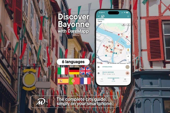 TOP Bayonne : Private Guided Tour with your mobile