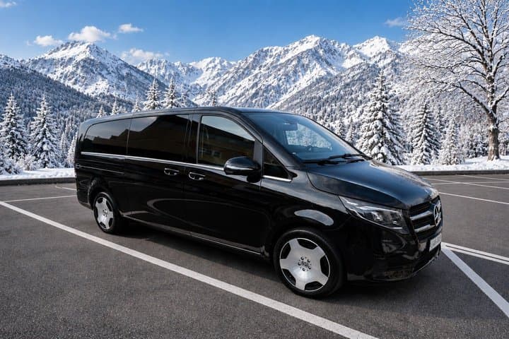 Private transfer from Montreux to Crans Montana