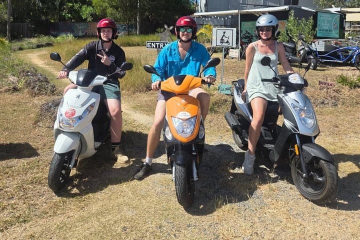 Self Guided Agnes to 1770 Scooter Hire
