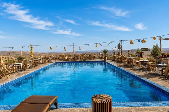 Agafay Camel Ride, Pool & Lunch with Hotel Transfers