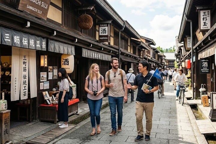 Takayama Arts & Crafts Local Culture Tour, Licensed Guide
