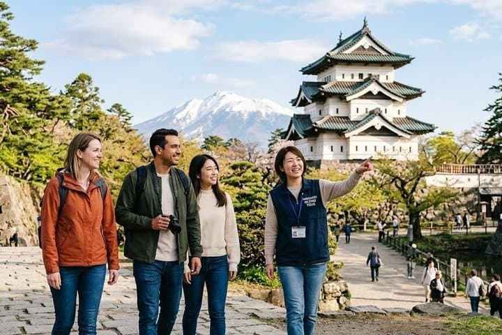Hirosaki 4hr Private Tour with Government-Licensed Guide