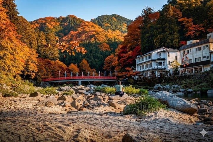 Nagoya: all-inclusive car tour to Korankei valley