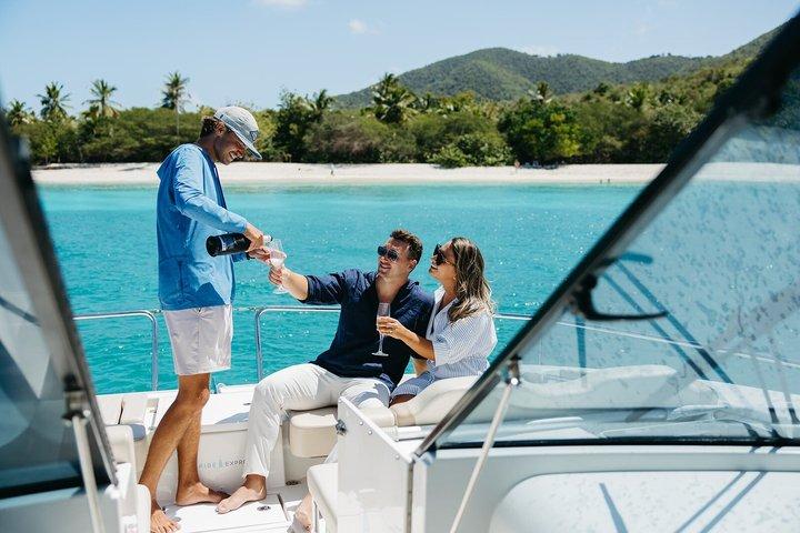 Luxury Private Sunset Charter from St. Thomas or St. John