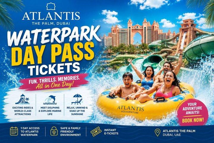 Atlantis Waterpark Day Pass Tickets