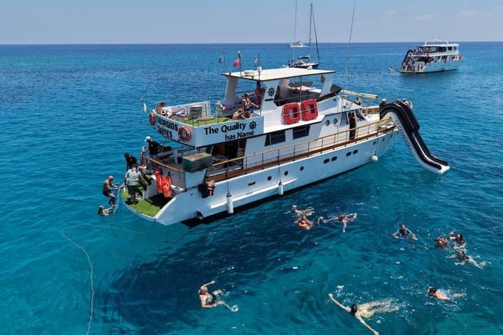 Protaras: Value waterworld Blue Lagoon turtle discovery cruise