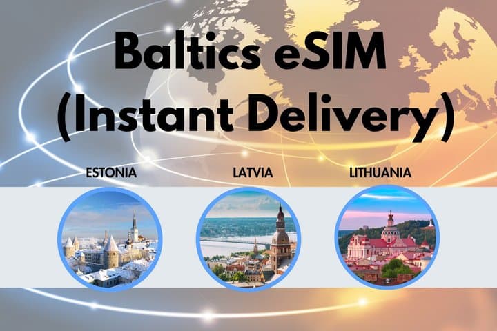 Baltics eSIM (Instant Delivery)