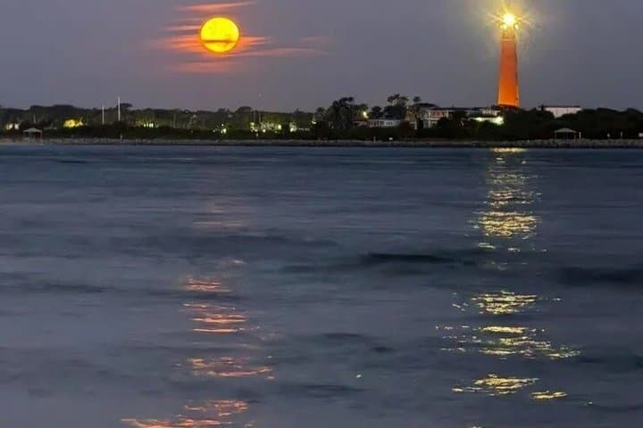 2-Hour Sunset Dolphin Tiki Boat Cruise