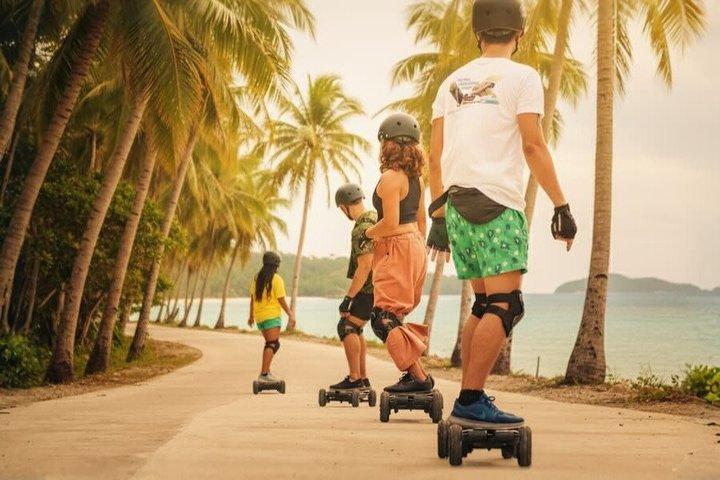 Siargao: 2 hours Sunset eSkate Tour Cloud 9, no experience needed