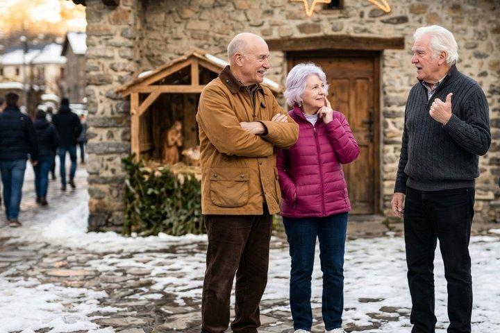 Private Christmas Cultural Walk in Historic Canillo