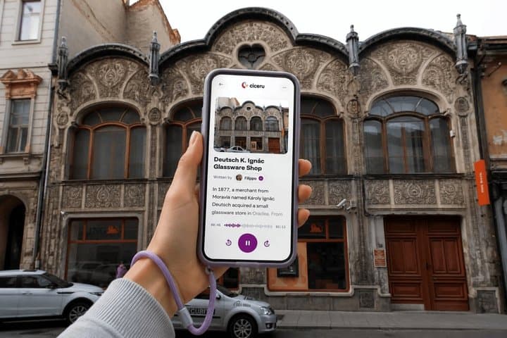 Oradea Self Guided Walking Tour Art Nouveau with Audio and Quiz