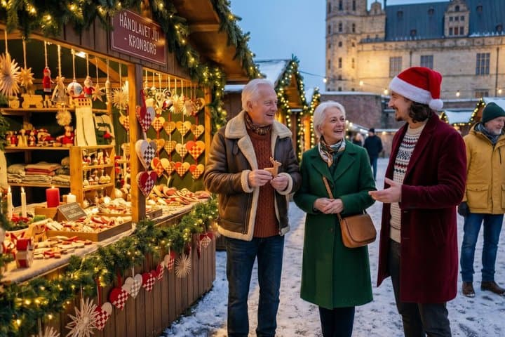 Private Christmas Cultural Walk in Historic Helsingør