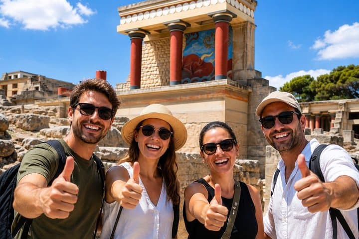 Knossos Palace and Pottery experience (Luxury Adventure)