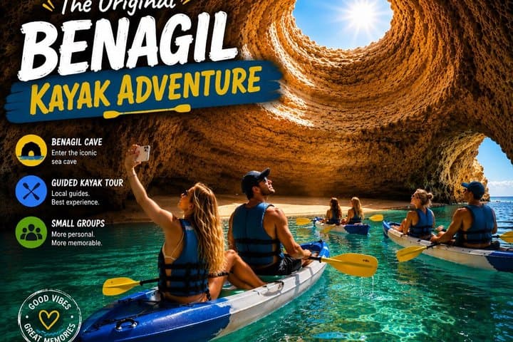 The Original Benagil Caves Kayak Adventure