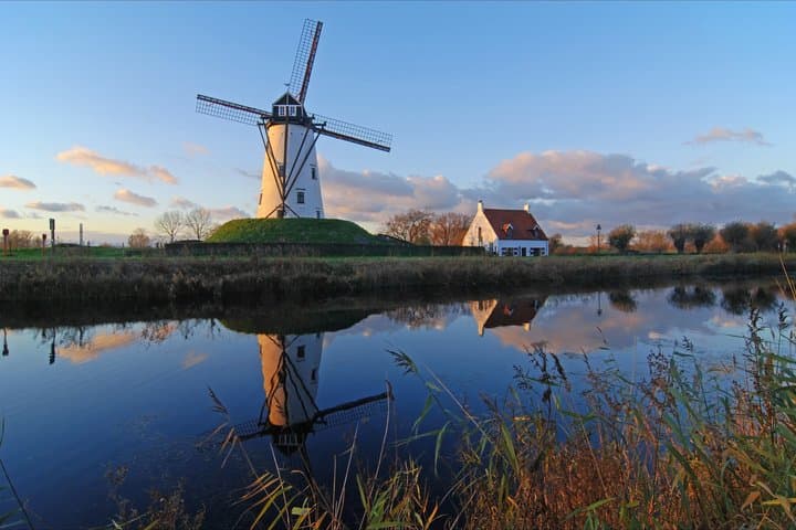 Bruges Day Trip: Canal Boat, Windmills & Damme