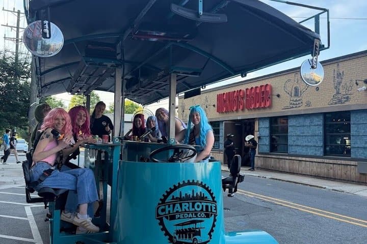 Charlotte Pedal Co-Charlotte's Local Party Bike Experience!
