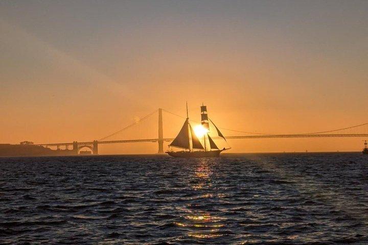 Sunset Sail on the Tall Ship Matthew Turner in San Francisco Bay