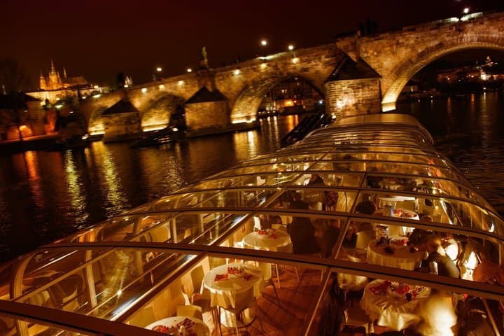 3-Hour Prague by Night Dinner Cruise