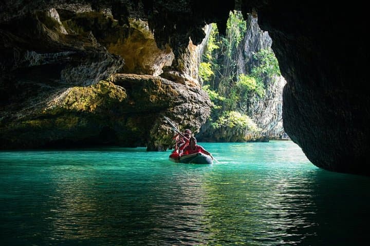 Phang Nga Bay Sea Cave Canoeing & James Bond Island by Big Boat