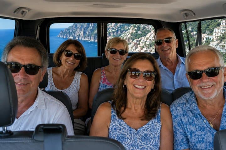 Day Trip of Pompeii, Sorrento and Positano from Naples/Salerno
