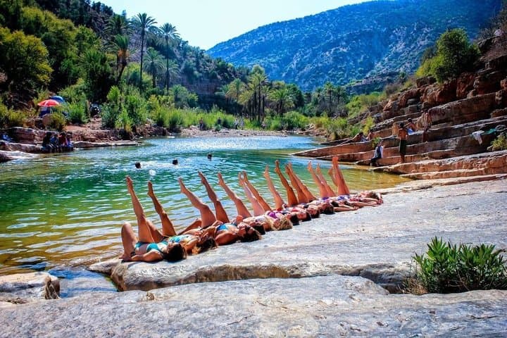 Taghazout half-day trip to Paradise Valley & Atlas Mountains Trip