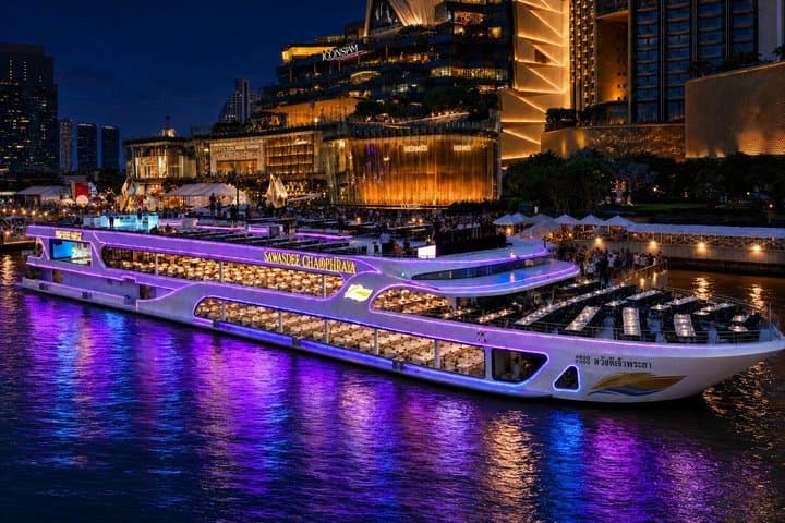 Bangkok Luxury Dinner Cruise with Thai Cultural Show by Sawasdee