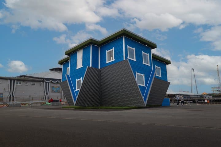 Upside Down House Blackpool Entry Ticket