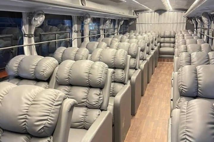 VIP Sofa Tourist Bus from Kathmandu to Pokhara