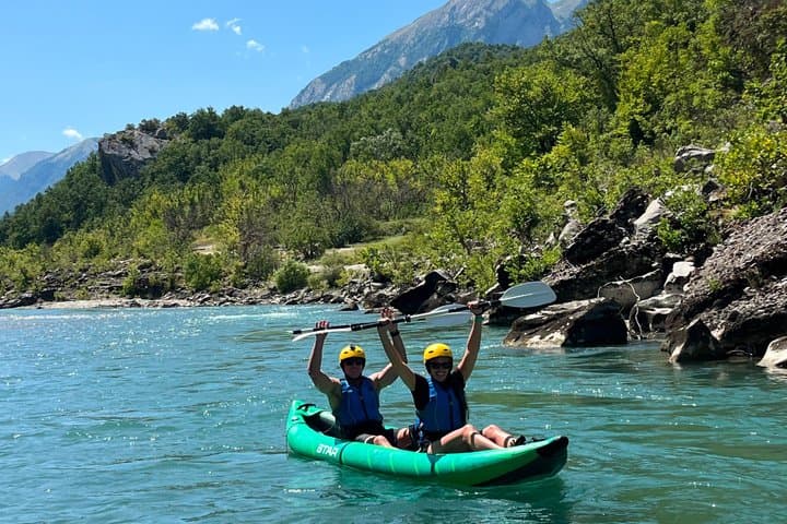 Kayaking Albania - Vjosa River Tour in Përmet