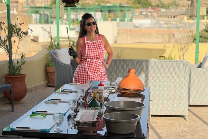 Fez Cooking Class at a Traditional Riad with Market Visit