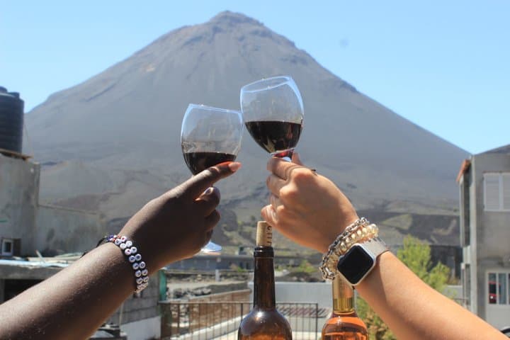 Tasting between Vineyards and Lava