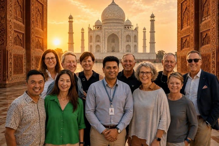 Private 3-Day Taj Mahal Shore Excursion with Flights & Hotels