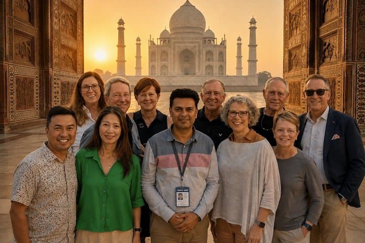 Private 3-Day Taj Mahal Shore Excursion with Flights & Hotels