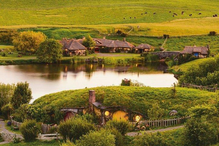 Hobbiton, Rotorua and Te Puia: Small Group -Auckland Return or Rotorua Drop Off