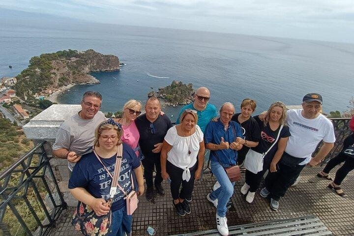 Messina Tour Taormina - Castelmola with cannoli and Sicilian granite