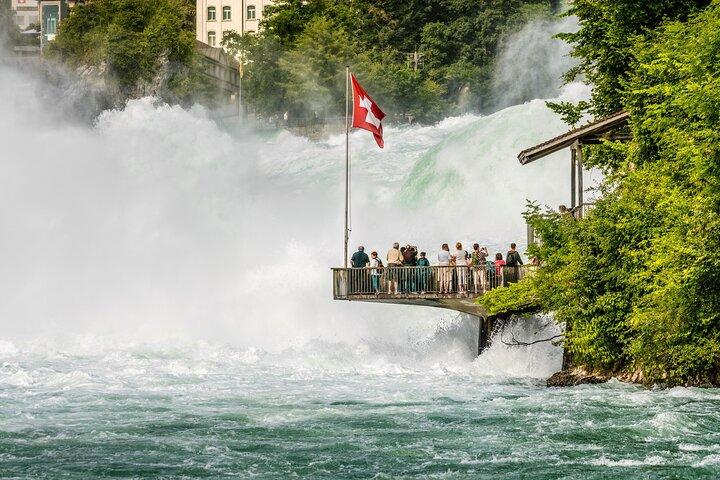 Rhine Falls Coach Tour incl. entry tickets from Zurich