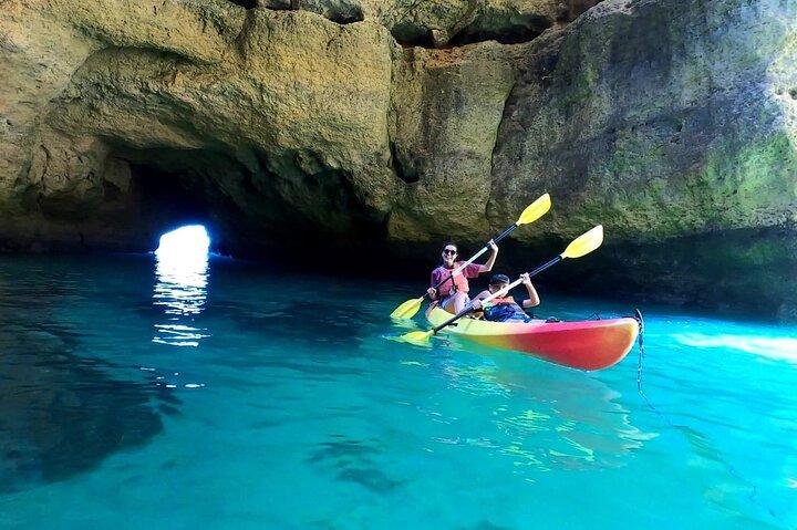 Benagil Kayak Tour On Board a Fantastic Catamaran