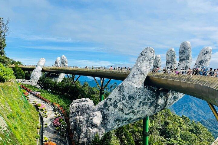 Early morning Ba Na Hills - Golden Hand Bridge - PRIVATE TOUR