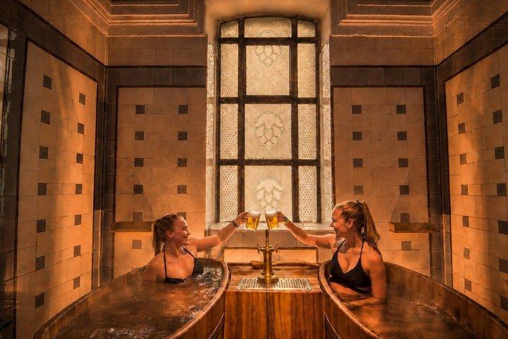 Budapest: Beer Spa with Unlimited Beer + Széchenyi Add-on